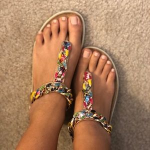 Exe colorful sandals